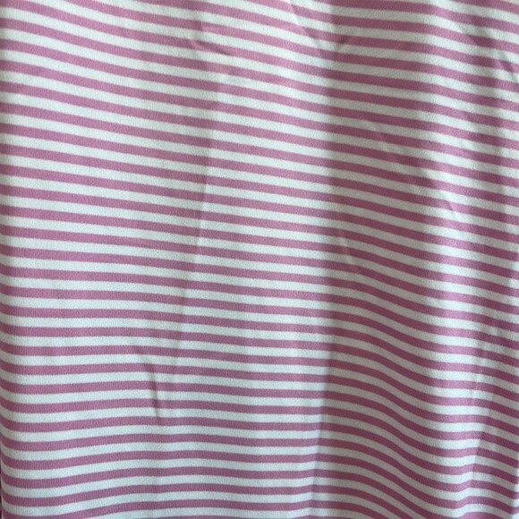NEW Levelwear Encore Polo in Cyclamen Pink / White Size Medium - Picture 3 of 10